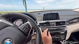 got a hot load in my mouth from the tattooed stud i met at the beach