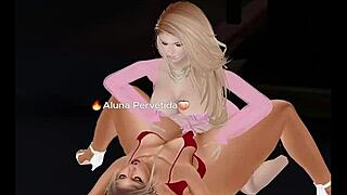 Teacher punishes her student with lesbian sex, so hot