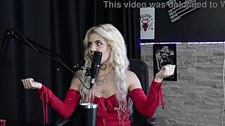 Kyra Sex Shocked by Anal Prolapse in Sheer Red Compilation