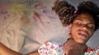 Holy crap, my innocent stepdaughter’s sucking both a lollipop and me!