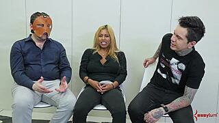 i'm bound and my ass is gettin rimmed so rough