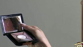 The brunette slut's big fake tits led to a messy cum facial