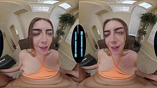 YOGA teacher SELINA BENTZ gets HORNY, riding in DOGGYSTYLE and COWGIRL during LESSON - lethalhardcorevr