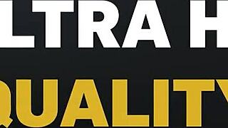 Flexible Teen 18+ Excuses Lateness On Sofa With Russian Watching