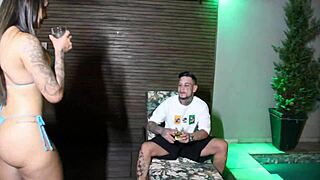 Pool Boy Bangs Naughty Boss Lady Hard.