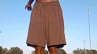 Skinny Beauty Teases Solo