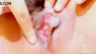 Asian Amateur Explores Clit Masturbation in Intense Japanese BDSM Massage Session.