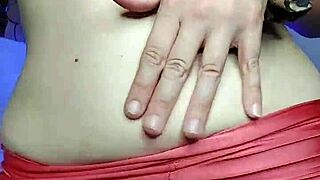 Belly button fetish with the gym trainer