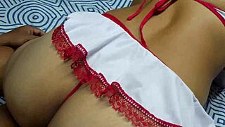 Horny Colombian Babe Slams Her Stepbrother in Wild Bedroom Action