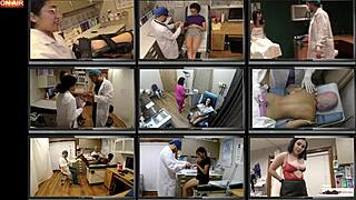 jasmine rose gets an immigration physical, spreading her big ass and shaved pussy in heels