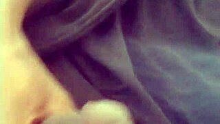 i just got home from work and started fantasizing about my girlfriend wife with slow motion masturbation leading to wet cum in the garage