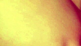 Cute lesbian latina in pink lingerie really enjoys muff diving her girlfriend's pussy 😍