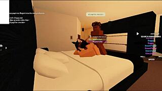 Roblox got me bent over, pounded hard till I’m dripping with cum