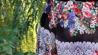 hey, check out this hairy mature flashing in the park?