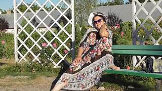 hey, check out this hairy mature flashing in the park?