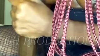 he says, 'your petite body is so sexy,' as they do hot foreplay