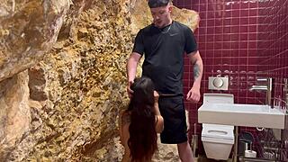 camera catches spanish teen cheating in villa toilet