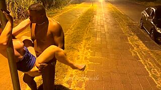 Paolla Hotwife Teaches Raw Street Sex