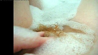 annie body bathes in monster comfy bubbles