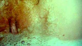 annie body bathes in monster comfy bubbles