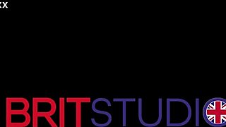 Blonde College Student Masturbates in Uniform