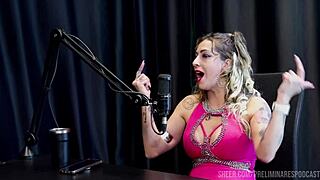 Melhores Momentos Da Julia Fontanelli No Preliminares Podcast Com Bia Hot - Parte 1 Watch On Sheer Red