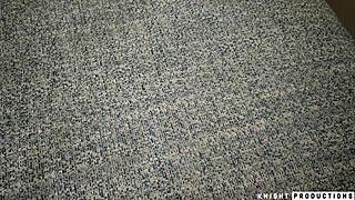 Barbi kush screams during face fucking and cum swapping in threesome!