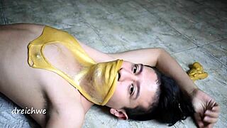 want some slime on your face from this colombian young stud?