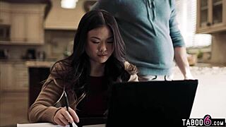 asian teen 18+ lulu chu hears milf slimthick vic fuck her roommate seth gamble