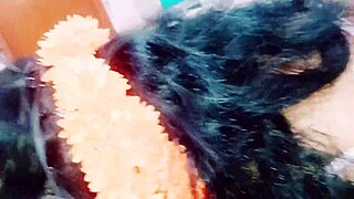 desi threesome with wife, husband, and aunty in hardcore dual blowjob.