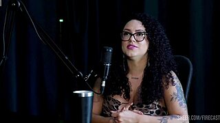 Brunna Sweet Feels Excited In Sheer Red During Fire Cast