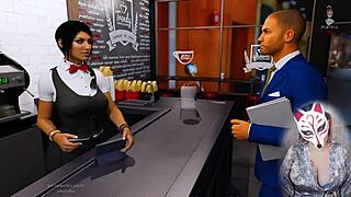 Anna Excites With Affection In Public Upskirt Game With Stockings