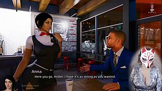 Anna Excites With Affection In Public Upskirt Game With Stockings