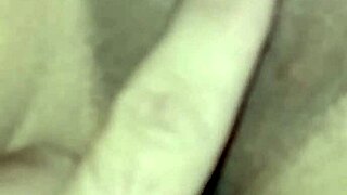 Damn, fingering her tight hole before banging my girlfriend hard!