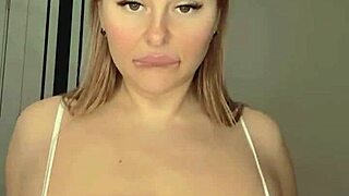 Mommy wife cowering with huge natural tits, but ready for action?