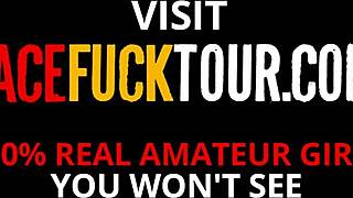 New Waitress Gets Savage Face Fuck Deep Throat During Break With Big Cock Manager