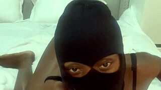 Fat Curvy Black Babe Twerks and Shakes Bouncy Ass with Vibrator