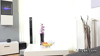 nice sweetie gives head in pov and gets honey pot plowed