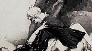 I’m totally into this vintage erotic art stuff!