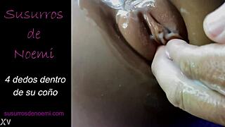 Four Fingers Deep in Pussy for Intense Orgasm!