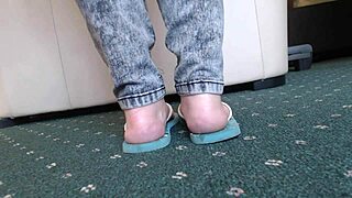 Feet bbw flipflops