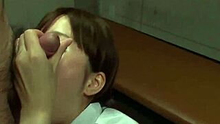 Watch Moe Sakura give steamy oral in uncensored JAV