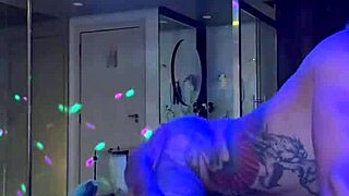 in the motel, mc threw a private party and fucked the naughty blonde hard, cumming in her mouth