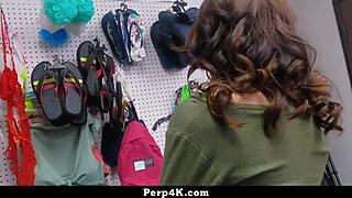 Troublemaker veronica church learns her lesson!