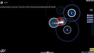 Osu standard play featuring hechizeros band and koji kondo mashup with athletic theme