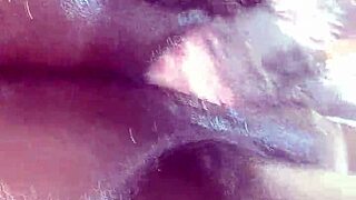 double penetration with squirt load on huge ass and pussy.