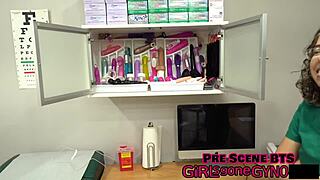 Mara Luv's stimulating exam.