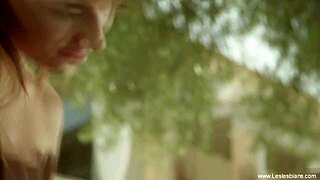 lysette kisses and licks her friend sarah passionately