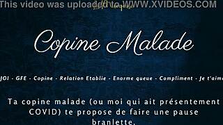 listen to my sick girlfriend give french jerk off instructions