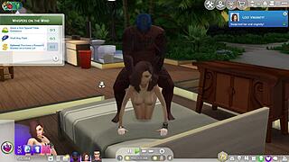 My STEPMOM and her BIG BLACK COCK BOYFRIEND ENJOY ANAL SEX just like in real life.